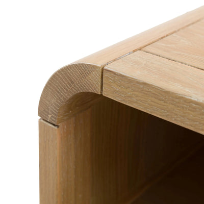 Nook Natural Rattan 1 Drawer Bedside Table Furniture 