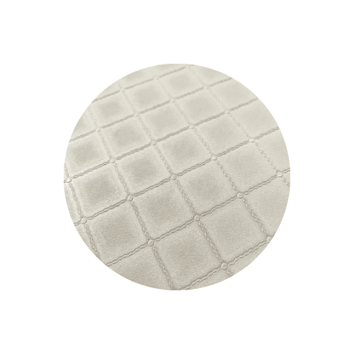 Norella Cream Quilted Effect Metallic Wallpaper Sample Sample 