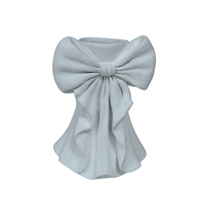 Odessa Cream Decorative Bow Vase Accessories 