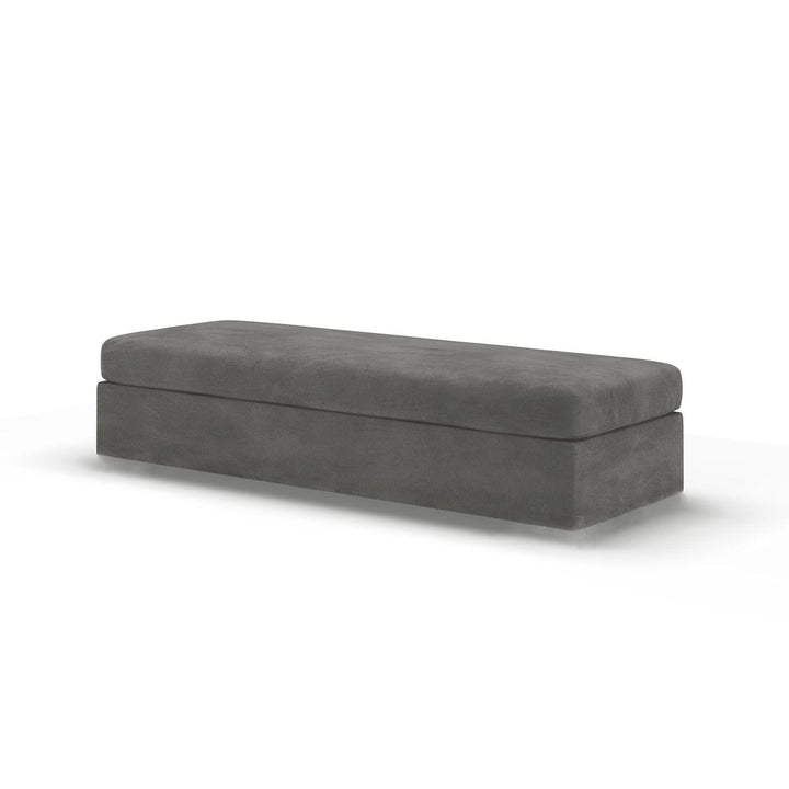 Olivia Premium Shadow Grey Sofa Range without Studs Sofa 