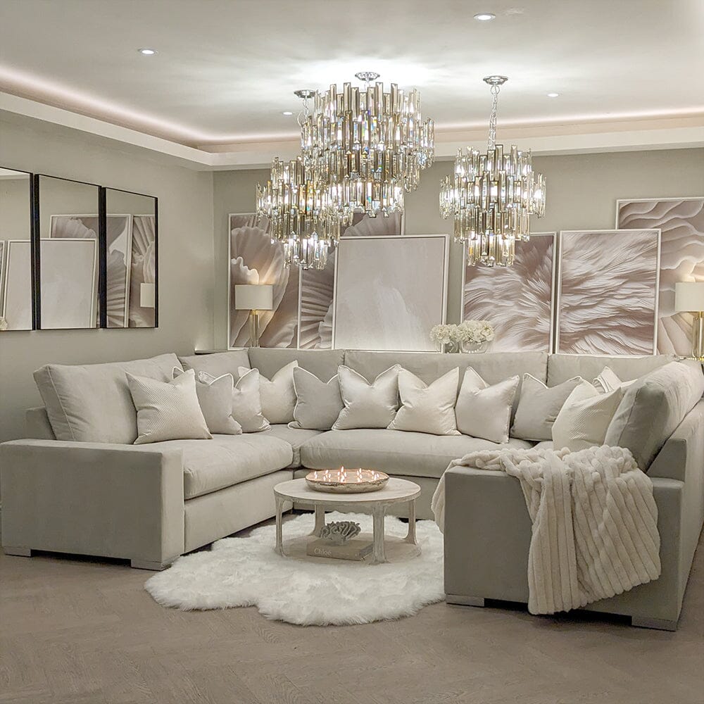 Olivia Premium U-Shaped Sofa Range 