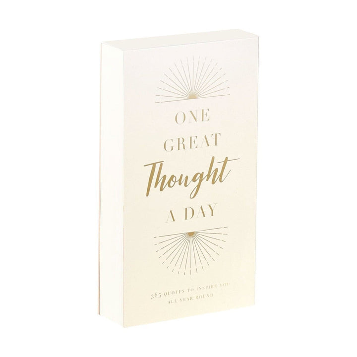 One Great Thought a Day Lined Notebook with Quotes Accessories 