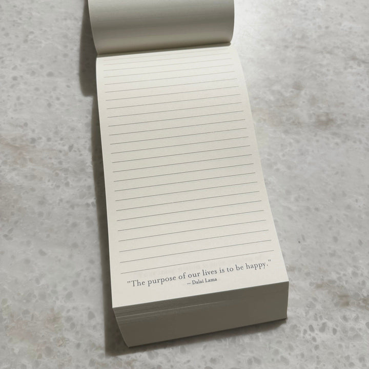 'One Great Thought a Day' Lined Notebook with Quotes Accessories 