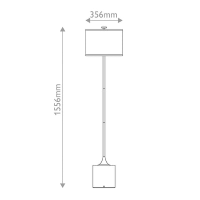 Ophir Gold Base Floor Lamp Lighting 