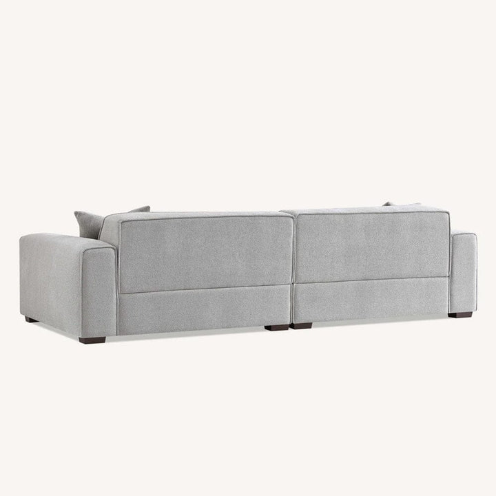 Ottilie Pebble Boucle 4 Seater Sofa with Footstool Sofa 