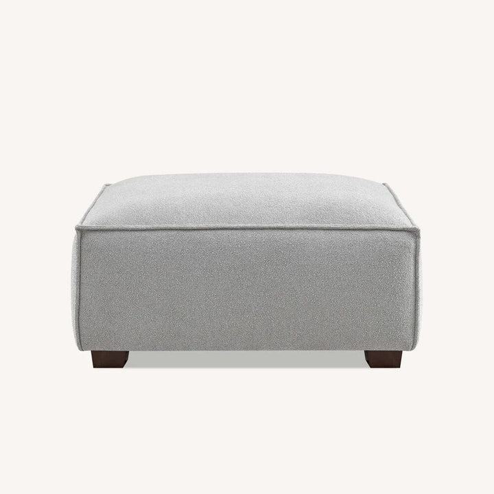 Ottilie Pebble Boucle 4 Seater Sofa with Footstool Sofa 