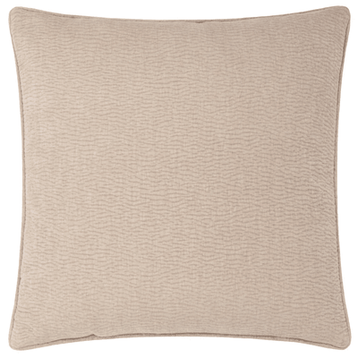 Paige Beige Woven Textured Cushion Cover - 50x50cm Textiles 