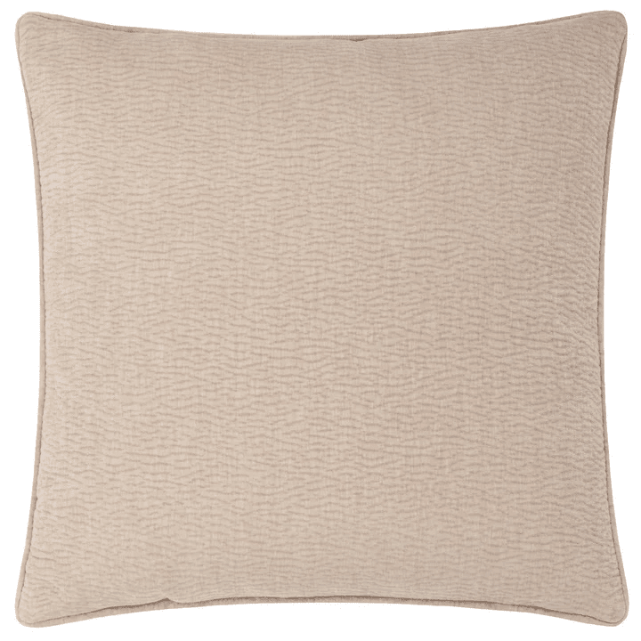 Paige Beige Woven Textured Cushion Cover - 50x50cm Textiles 