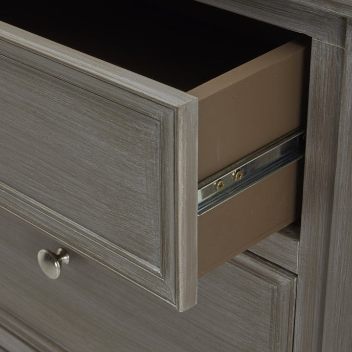 Palma Grey Washed Wood 4 Drawer Chest Furniture 