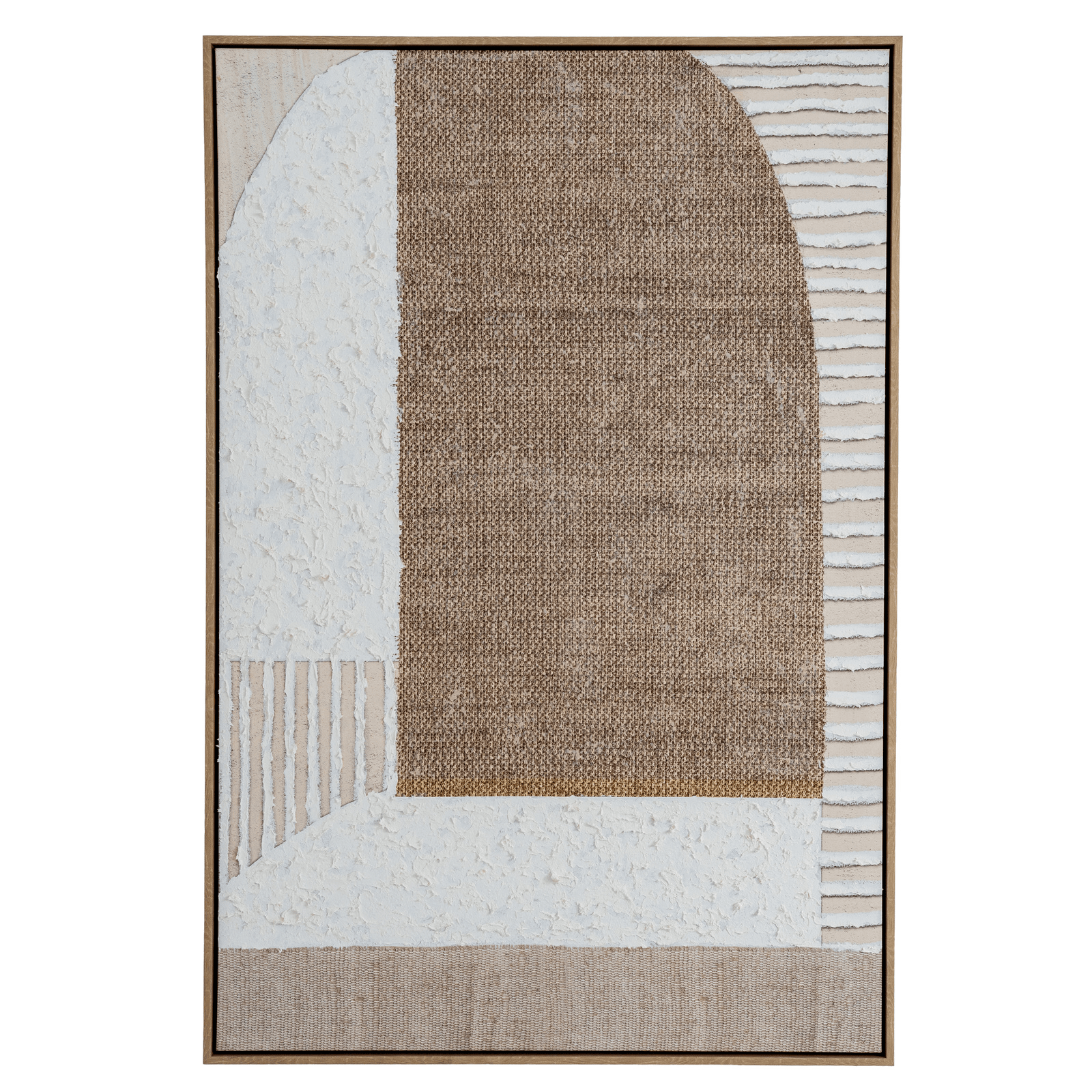 Paloma Neutral Layered Canvas Wall Art Accessories 