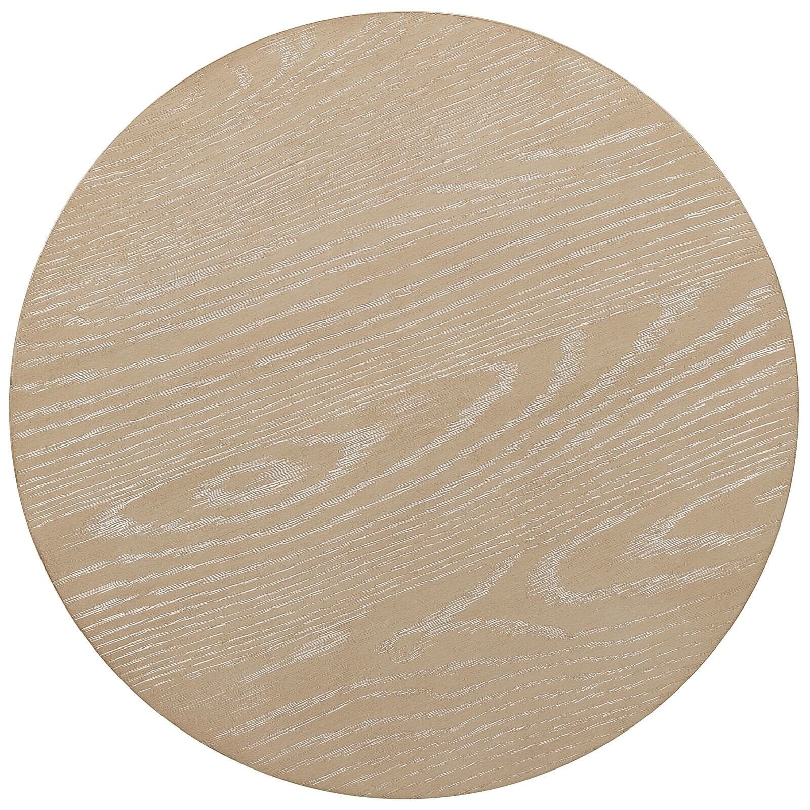 Paradigm Light Oak Round Side Table Furniture 