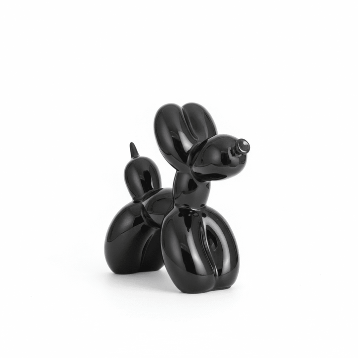 Patrice Black Standing Balloon Dog Ornament Accessories 