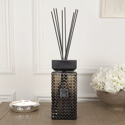 Persian Spice Large Black & Silver Luxury Reed Diffuser - 1000ml Fragrance 