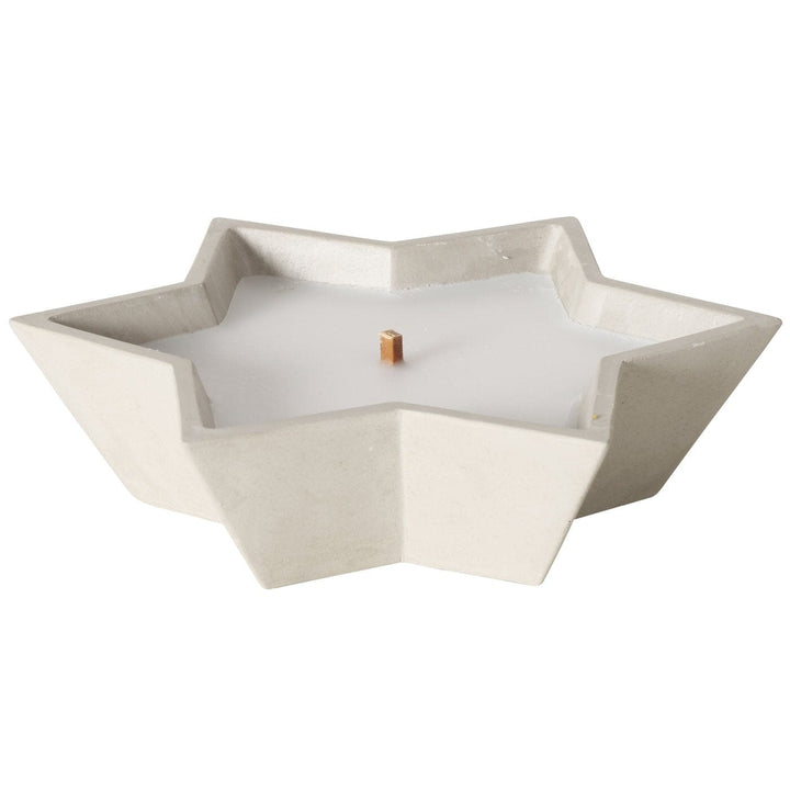 Petite Star Shaped Stone Decorative Candle Fragrance 