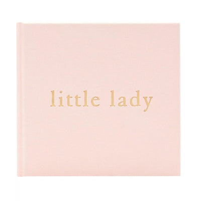 Pink & Gold 'Little Lady' Photo Album Nursery 