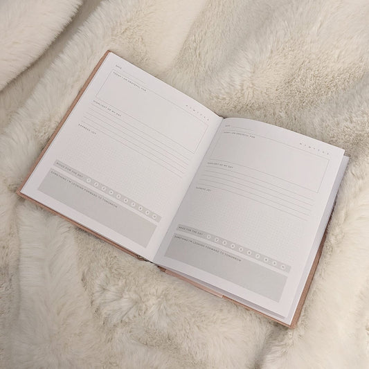 Pink Gratitude Journal Accessories 