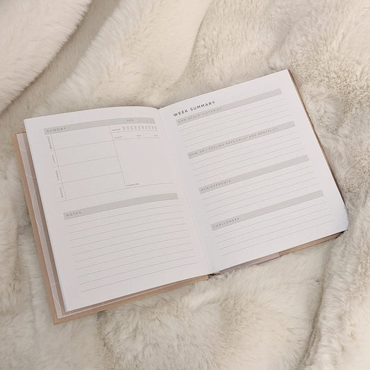 Pink Wellness Planner Accessories 