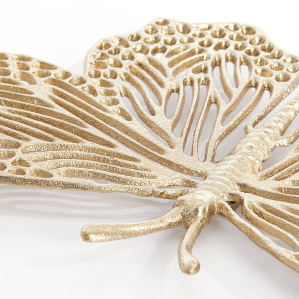 Pip Mini Gold Butterfly Wall Ornament Accessories 