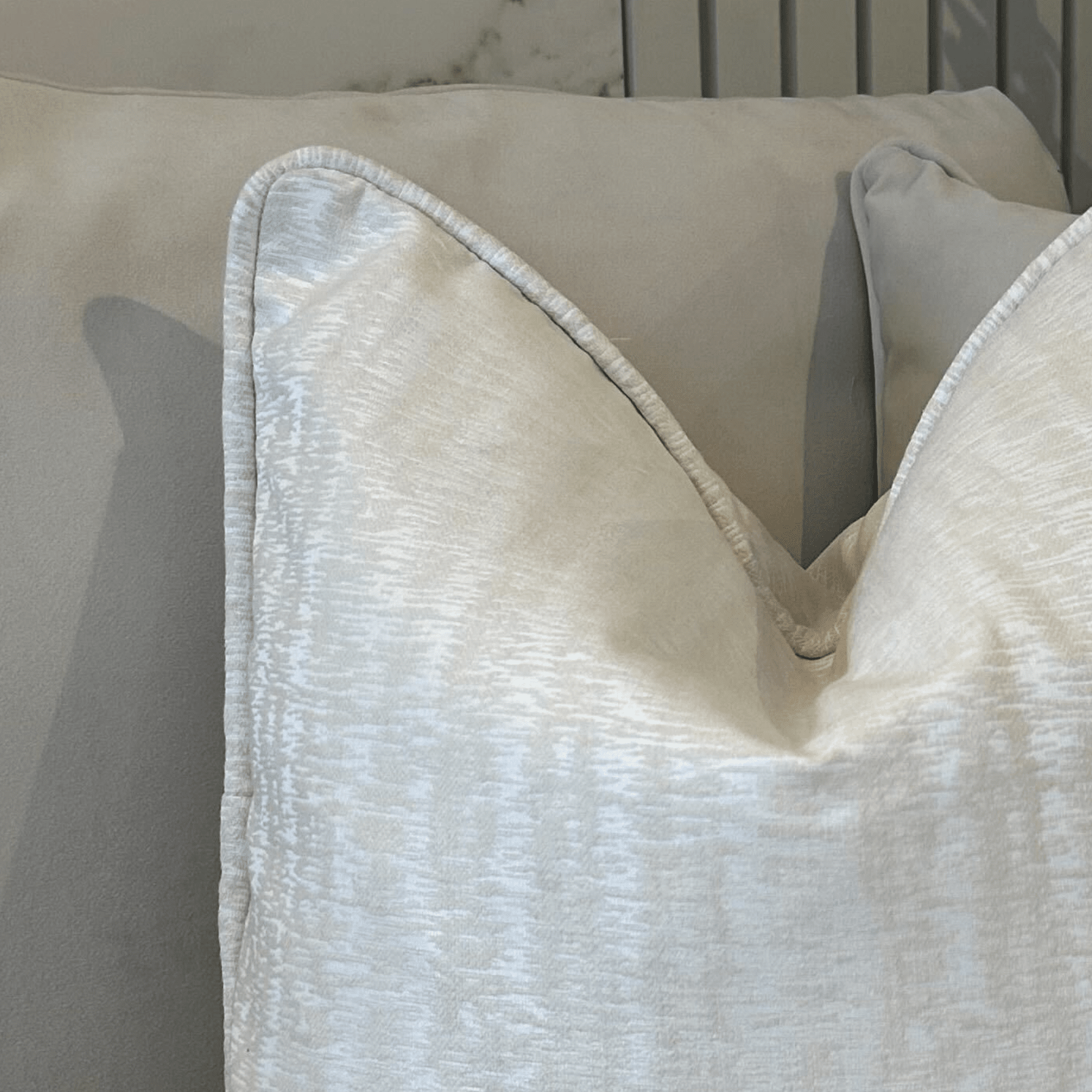 Ponti Oyster Abstract Patterned Cushion- 50x50cm 