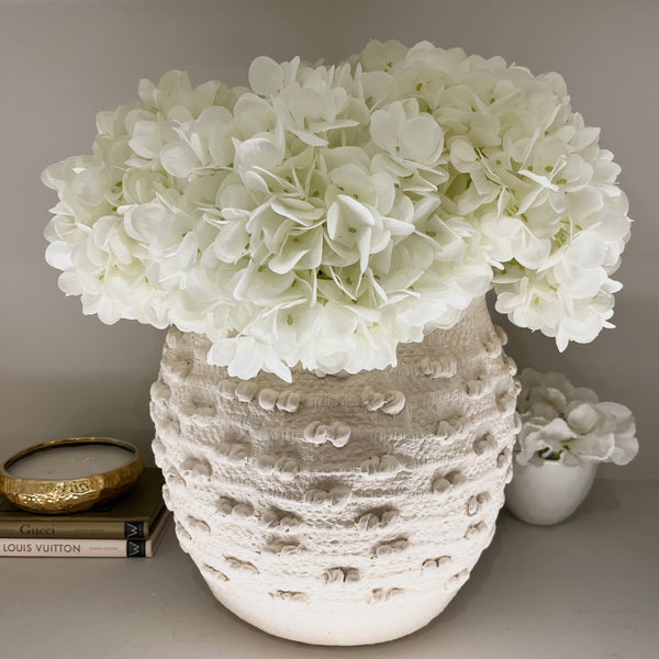 Porta Cream Textured Vase Accessories 