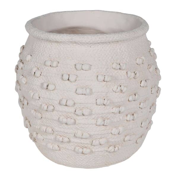 Porta Cream Textured Vase Accessories 