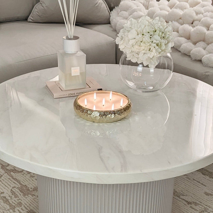 Portobello Large Marble Coffee Table Furniture 