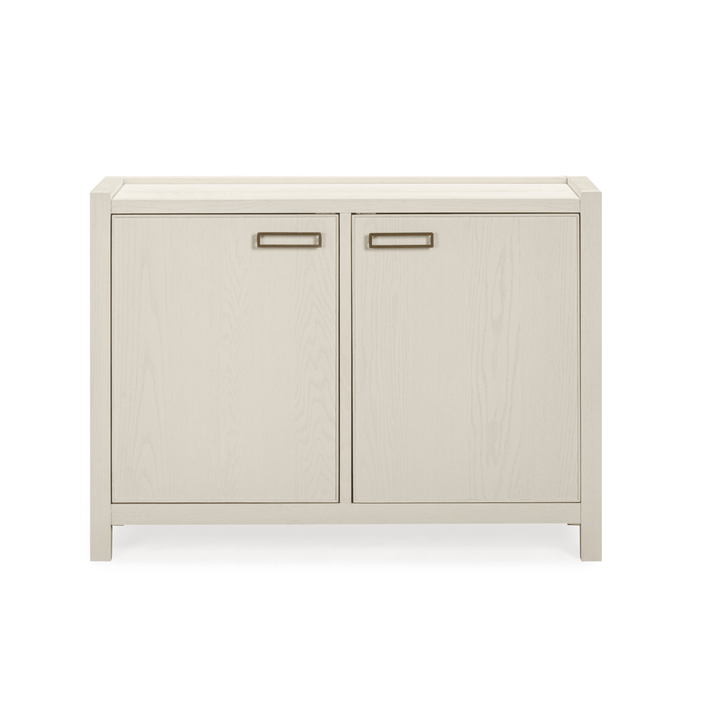 PRE ORDER - Soho White Oak Veneer 2 Door Sideboard Furniture 