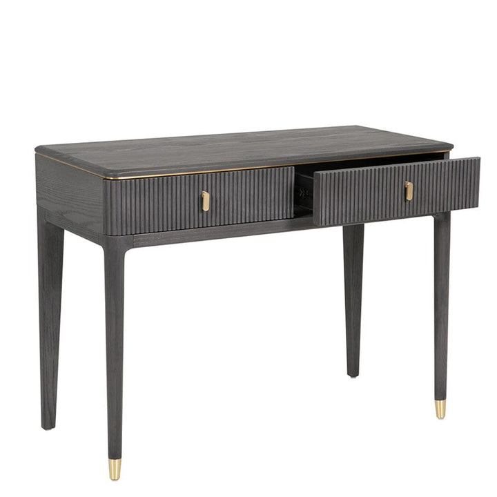 Putney Grey & Gold Console Table Furniture 