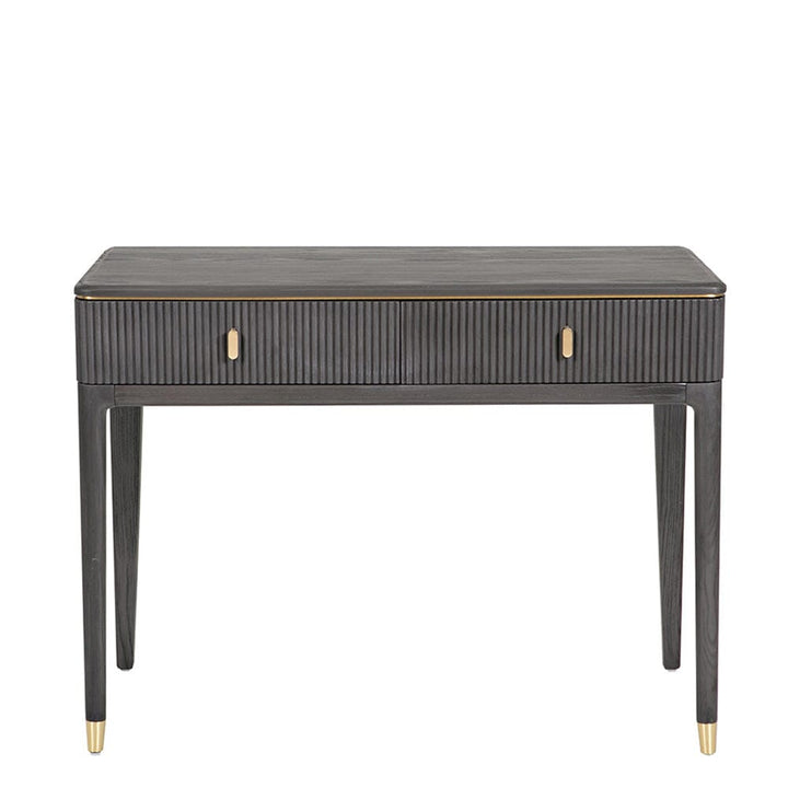 Putney Grey & Gold Console Table Furniture 