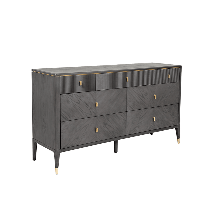 Putney Grey & Gold Sideboard Furniture 