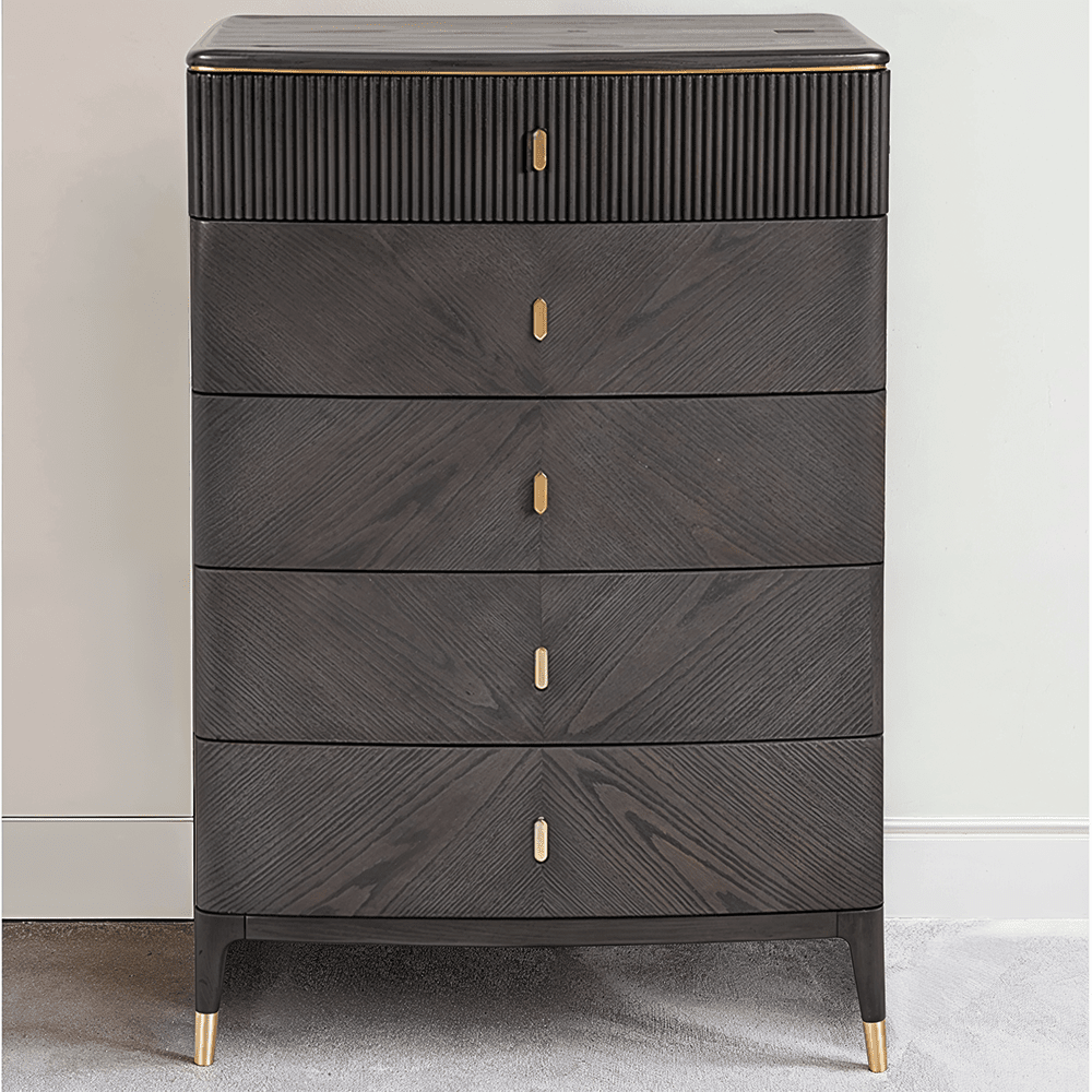 Putney & Gold Tall Chest Drawers