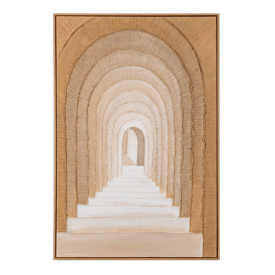 Raine Multi Arch Canvas Wall Art Accessories 