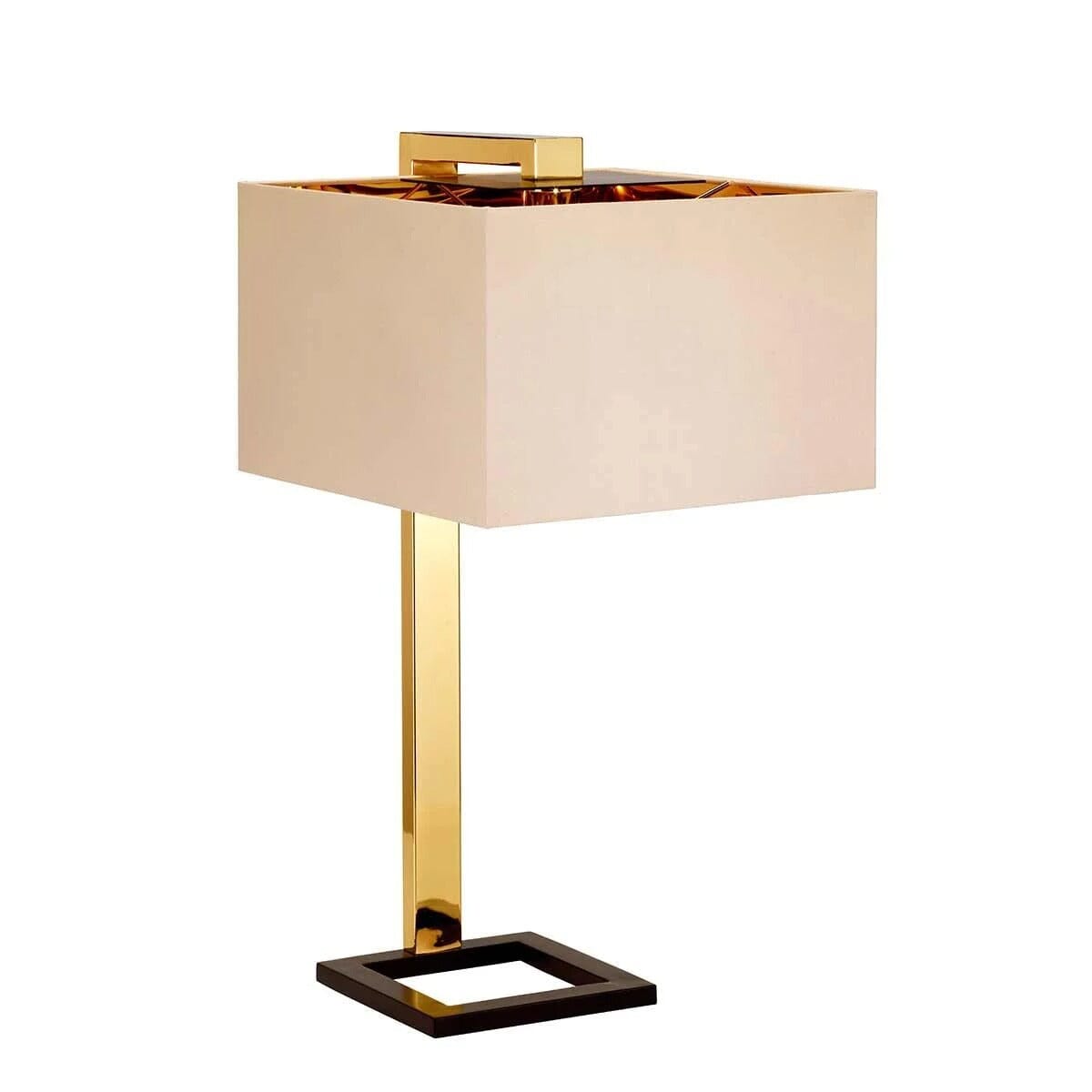 Reagan Gold & Brown Decorative Table Lamp Lighting 