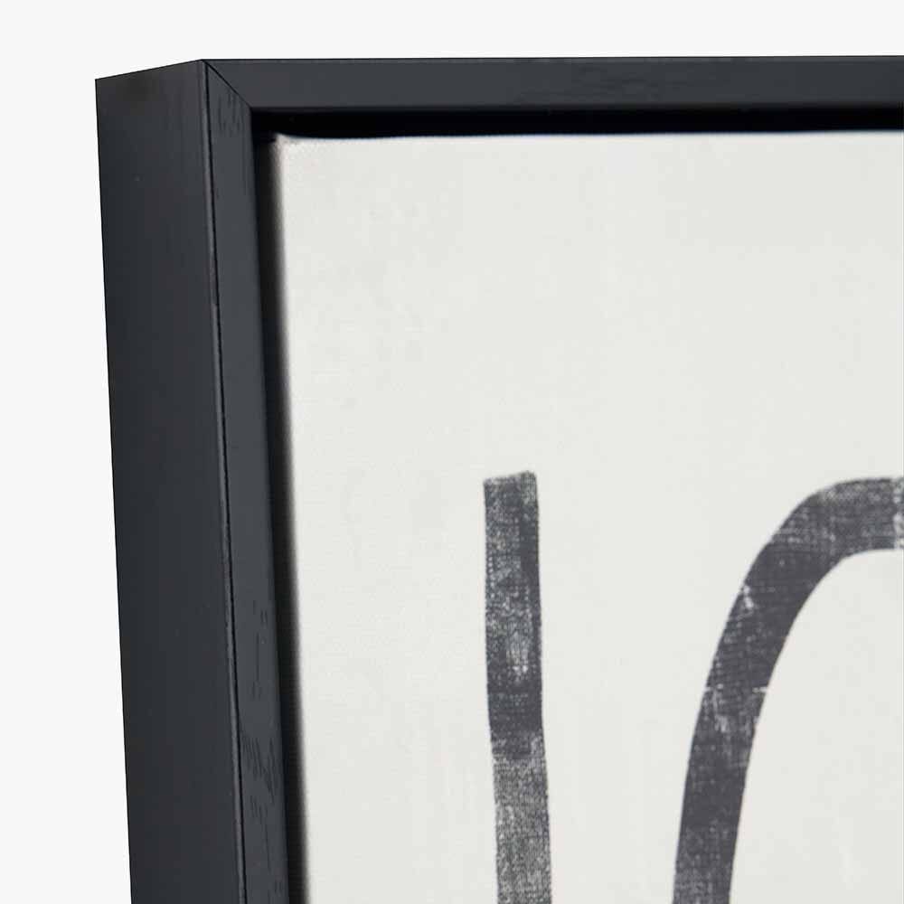 Robyn Black Squiggle Framed Canvas Wall Art - Set of 2 Accessories 