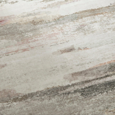 Ryston Washable Beige Abstract Rug 