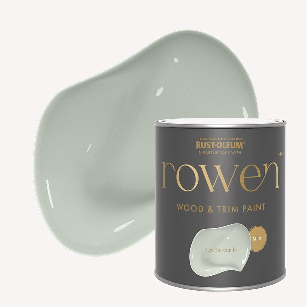 Sage Serenade Soft Green Matt Wood & Trim Paint - 750ml Home Improvement 