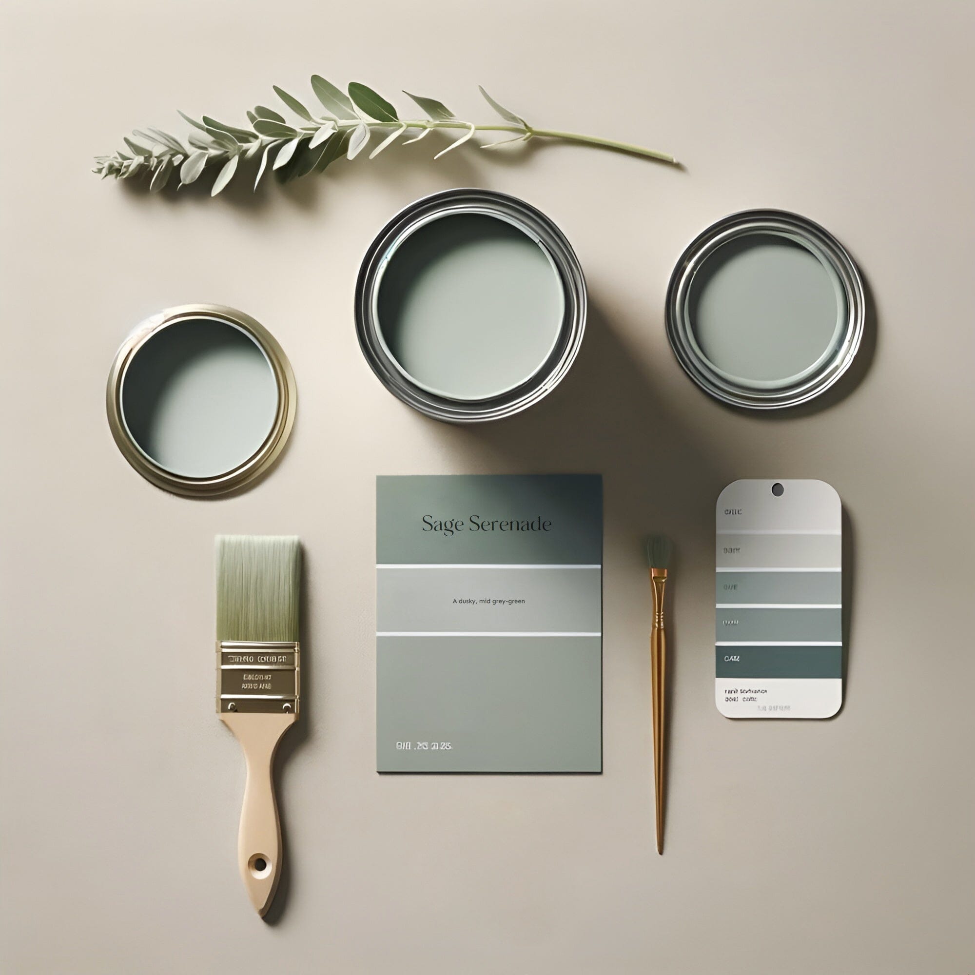 Sage Serenade Soft Green Walls & Ceilings Flat Matt Paint – Rowen Homes