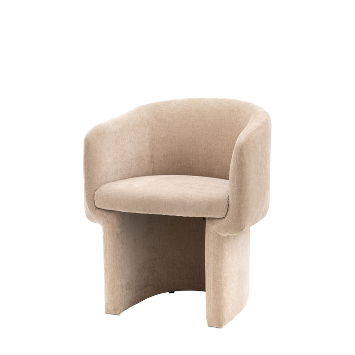 Salida Cream Fabric Dining Chair Furniture 