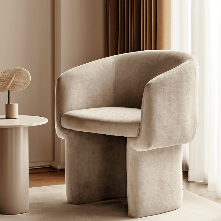 Salida Cream Fabric Dining Chair Furniture 