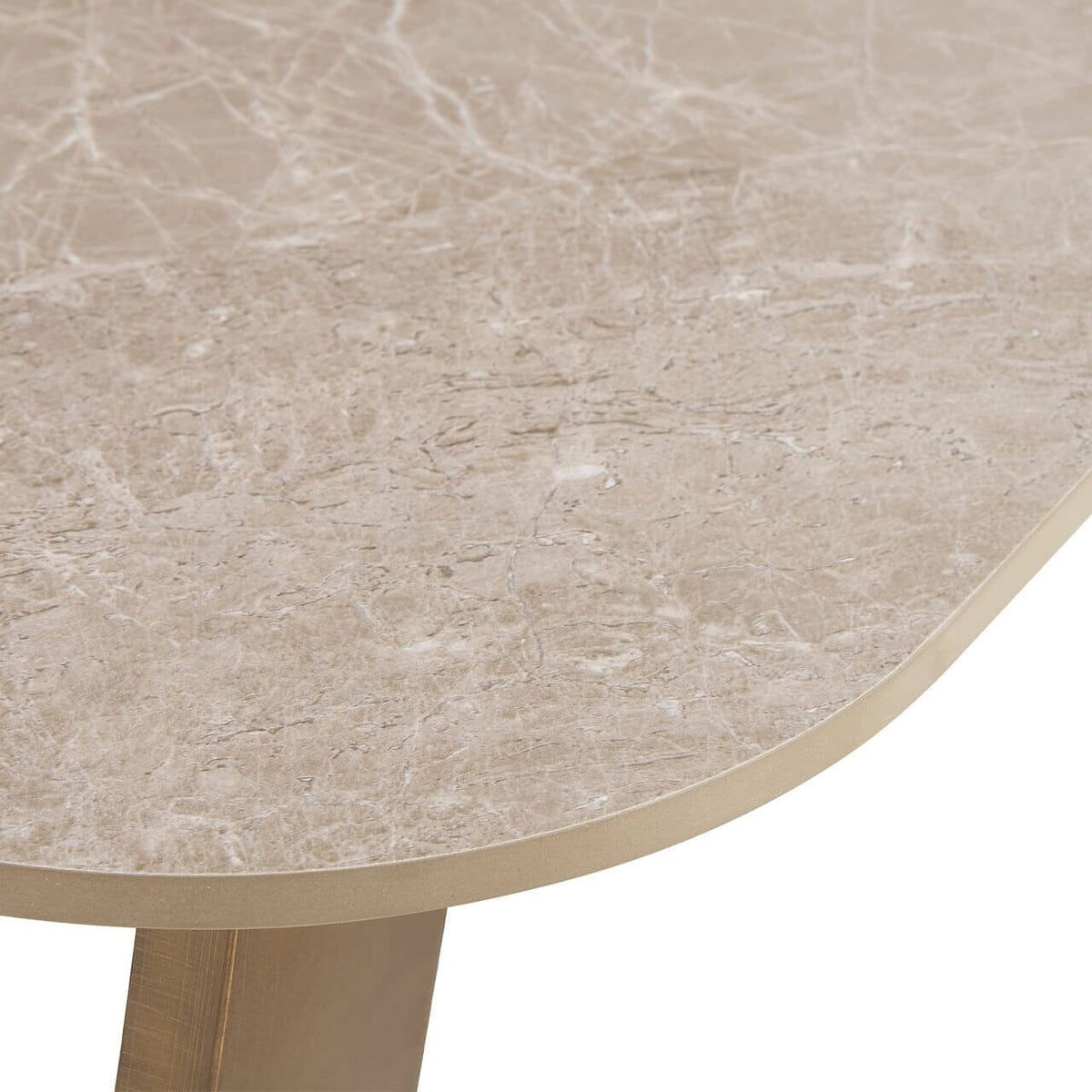 Sarzana Bronze Console Table with Stone Top Furniture 