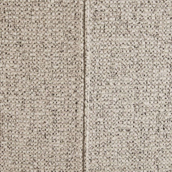 Sarzana Mocha PU Dining Chair with Textured Fabric Back & Bronze Legs Furniture 