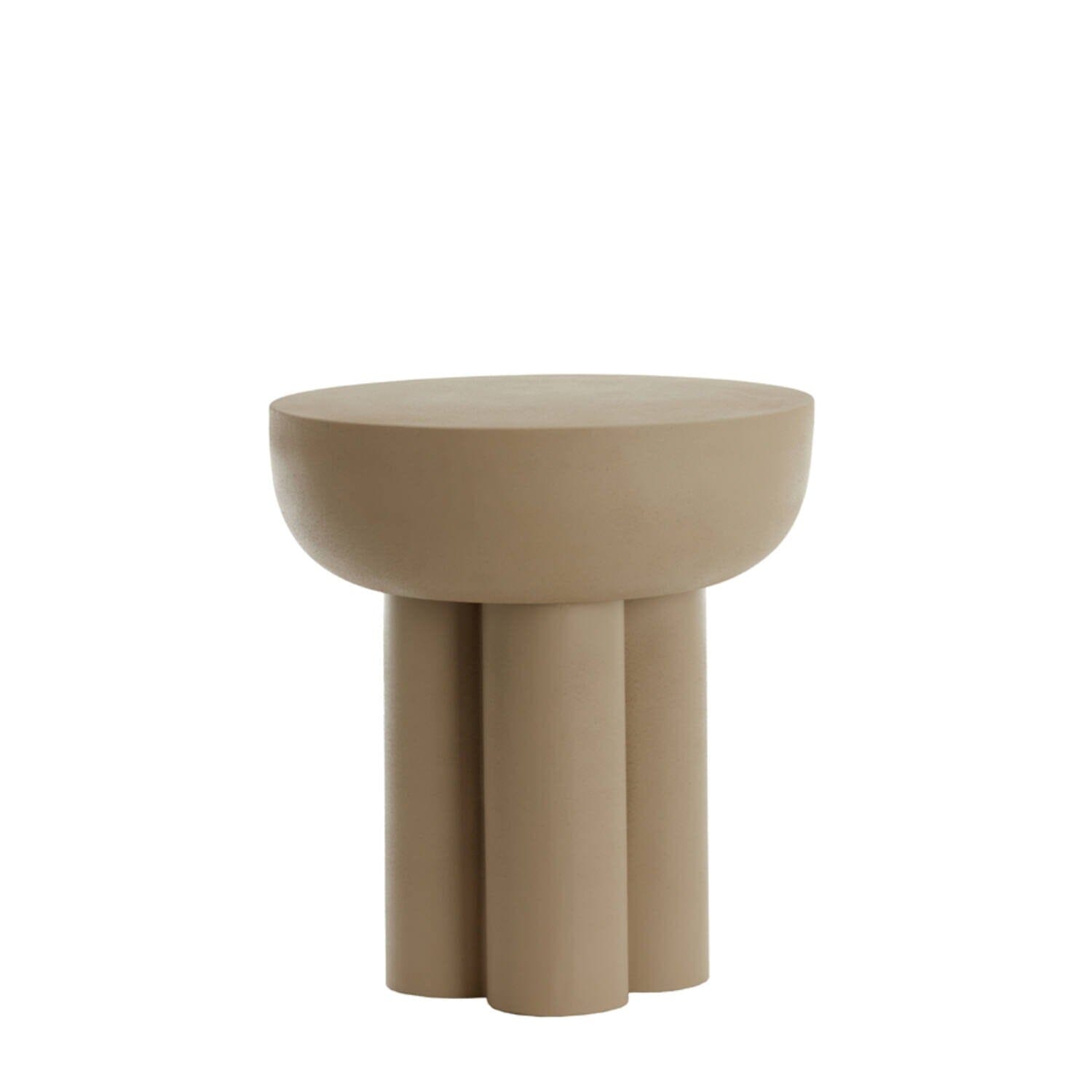 Sashie Greige Side Table Furniture 