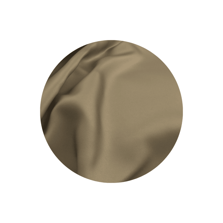 Serena Gold Satin Fabric Sample Sample 