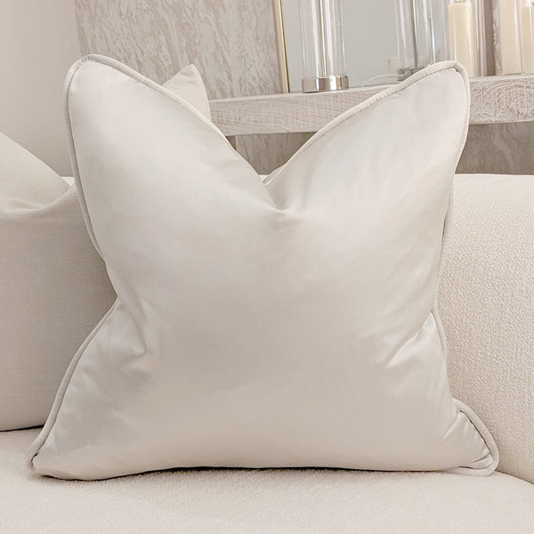 Serena Silk Satin Cushion - 50x50cm Textiles 