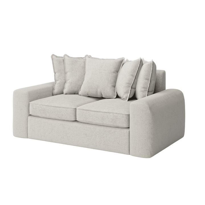 Serenity Oyster Luxury Sofa Range Sofa 2 Seater Sofa Pillow Back 