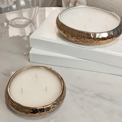 Set of 2 Aeolian Bronze Candles Fragrance 