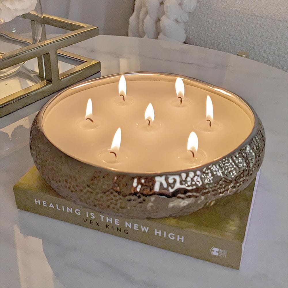 Set of 2 Aeolian Bronze Candles Fragrance 
