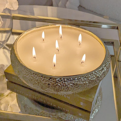 Set of 2 Aeolian Gold Candles Fragrance 
