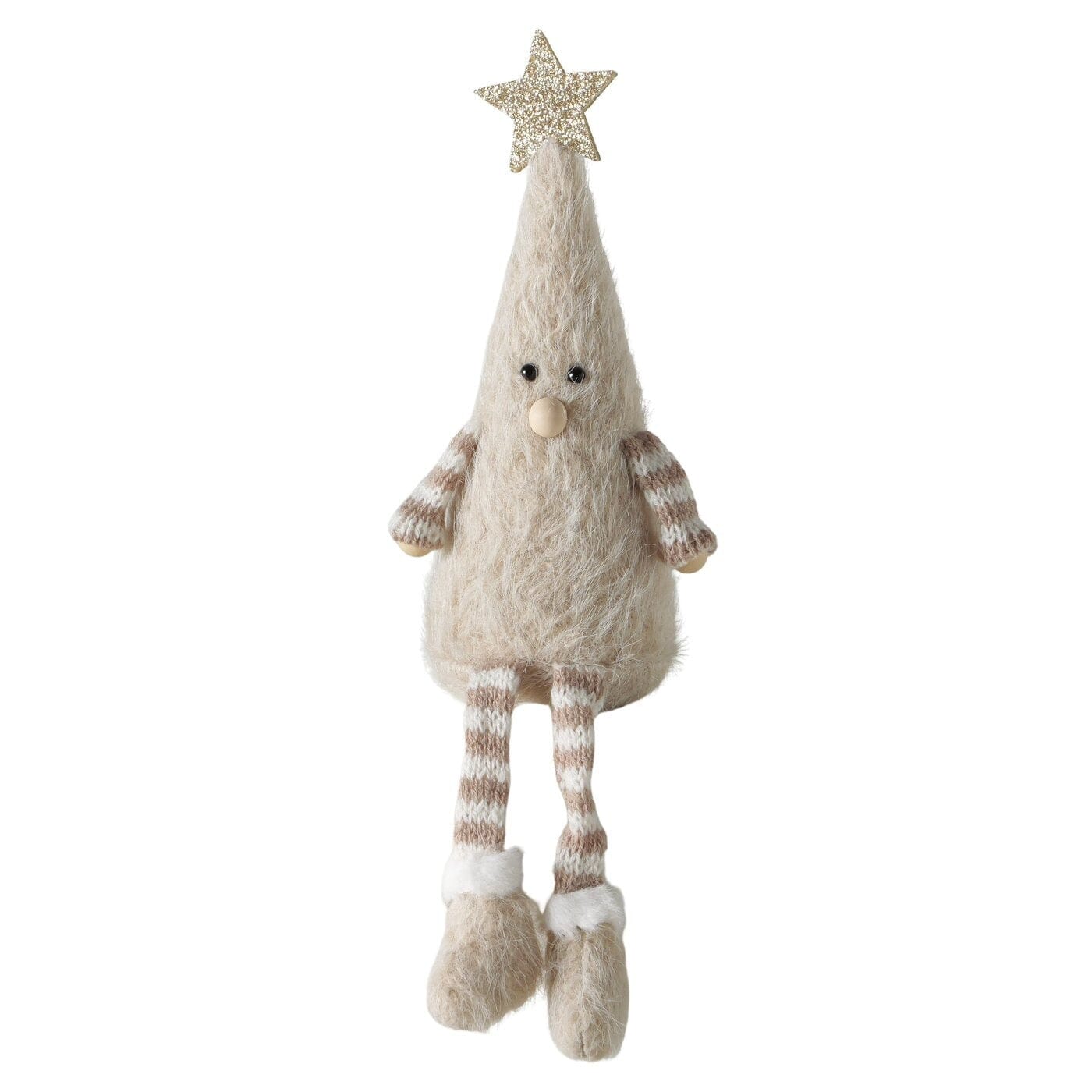 Shelf Sitting Plush Christmas Tree Ornament Accessories 