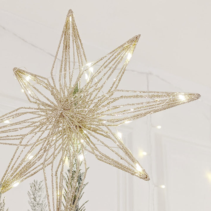 Siena Gold Star Tree Topper Accessories 